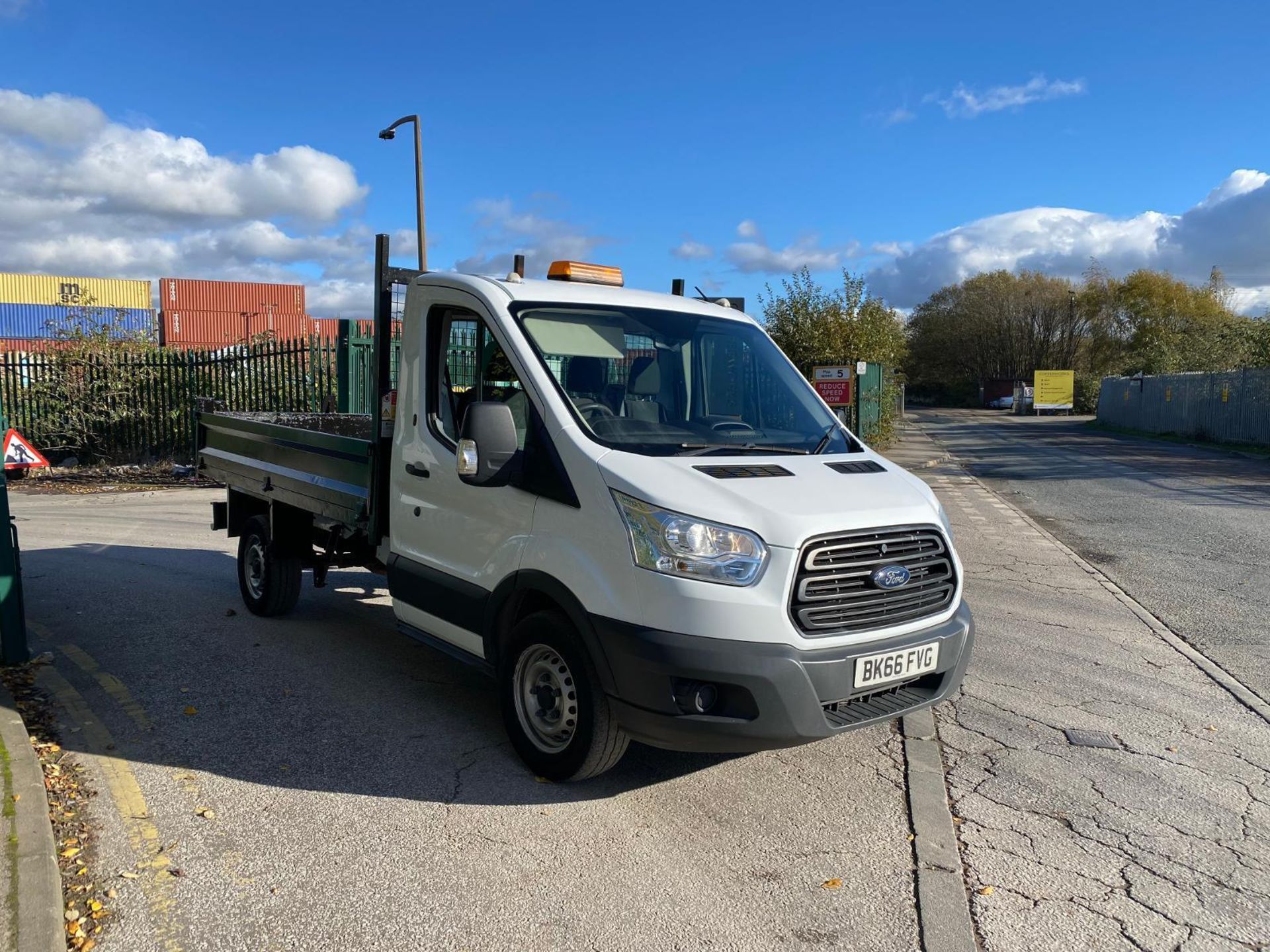 2016 FORD TRANSIT: HARDWORKING TIPPER, 6-SPEED MANUAL, DIESEL >>--NO VAT ON HAMMER--<<