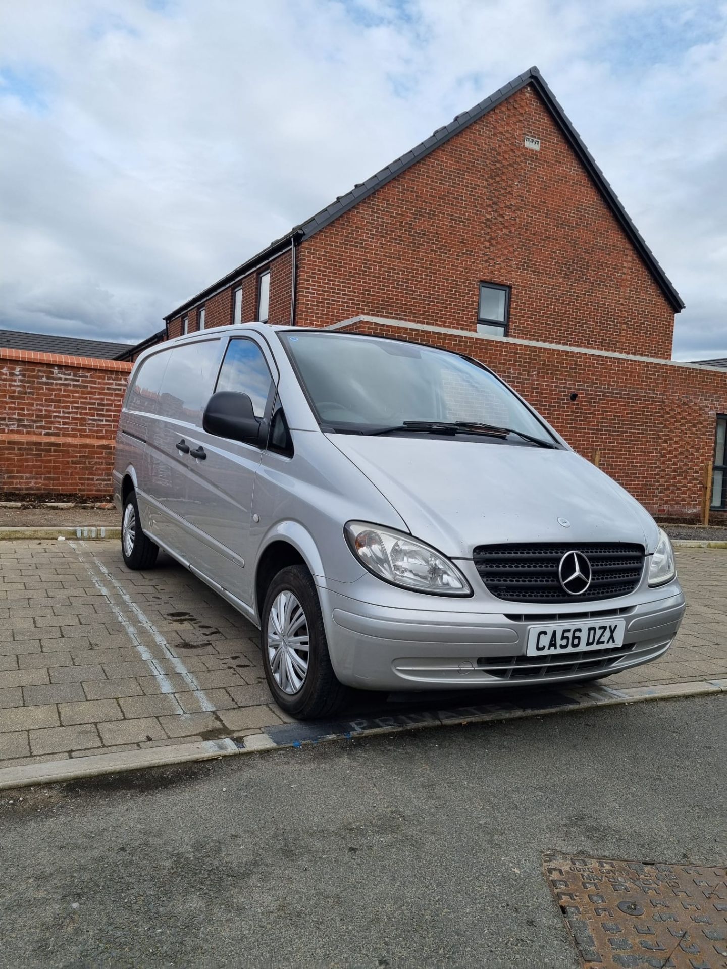 MERCEDES VITO 111 LWB 2007 MILEAGE 110K ONLY--- NO VAT ON HAMMER* - Image 4 of 14