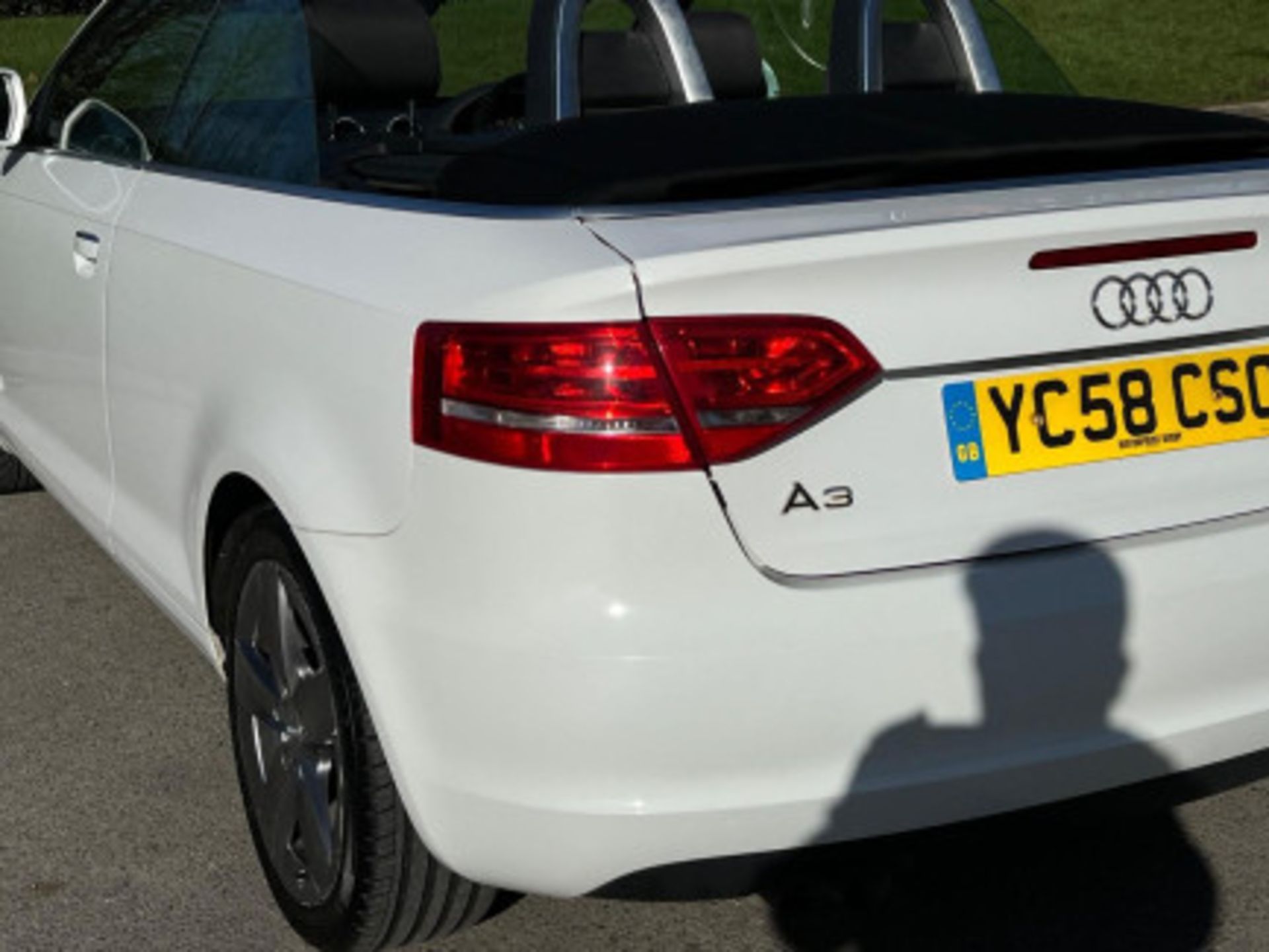 AUDI A3 CABRIOLET 2.0 TDI SPORT EURO 4 2DR **(ONLY 93 K MILEAGE)** >>--NO VAT ON HAMMER--<< - Image 24 of 113