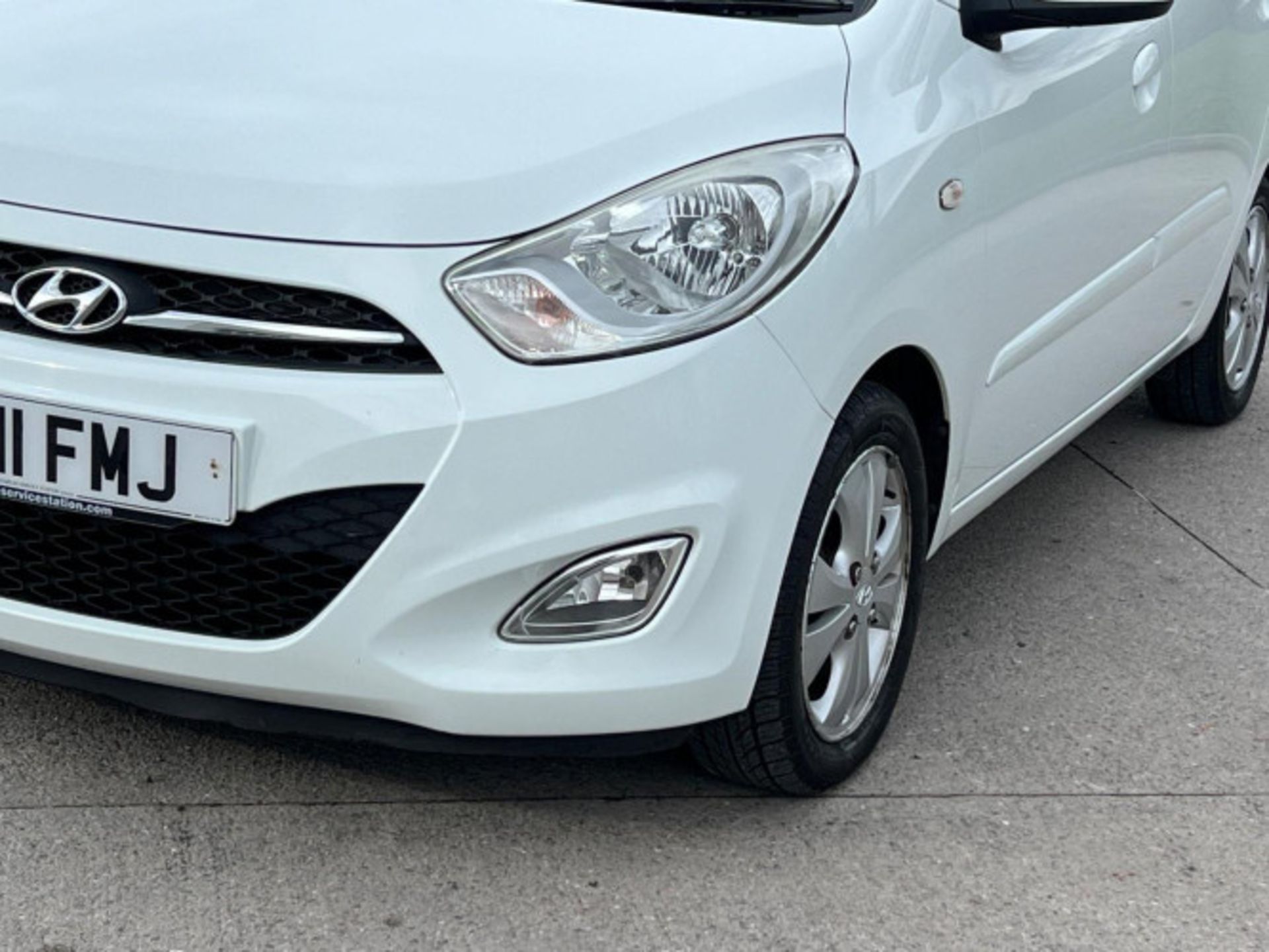 2011 HYUNDAI I10 1.2 STYLE EURO 5DR WHITE >>--NO VAT ON HAMMER--<< - Image 105 of 116