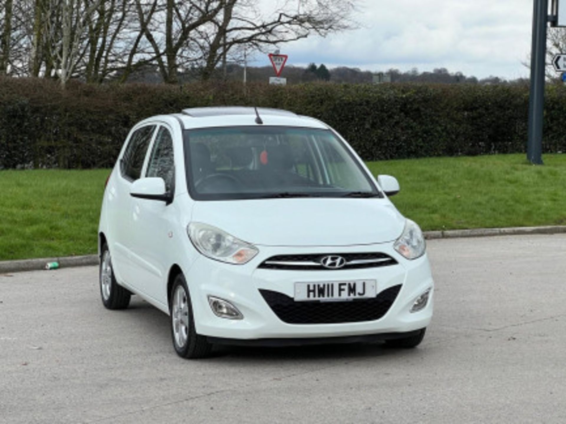 2011 HYUNDAI I10 1.2 STYLE EURO 5DR WHITE >>--NO VAT ON HAMMER--<< - Image 53 of 116