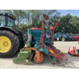 AMAZONE KG 4000 SPECIAL POWER HARROW YEAR 2011 WITH RECO SULKY SPI DRILL. YEAR 1997.