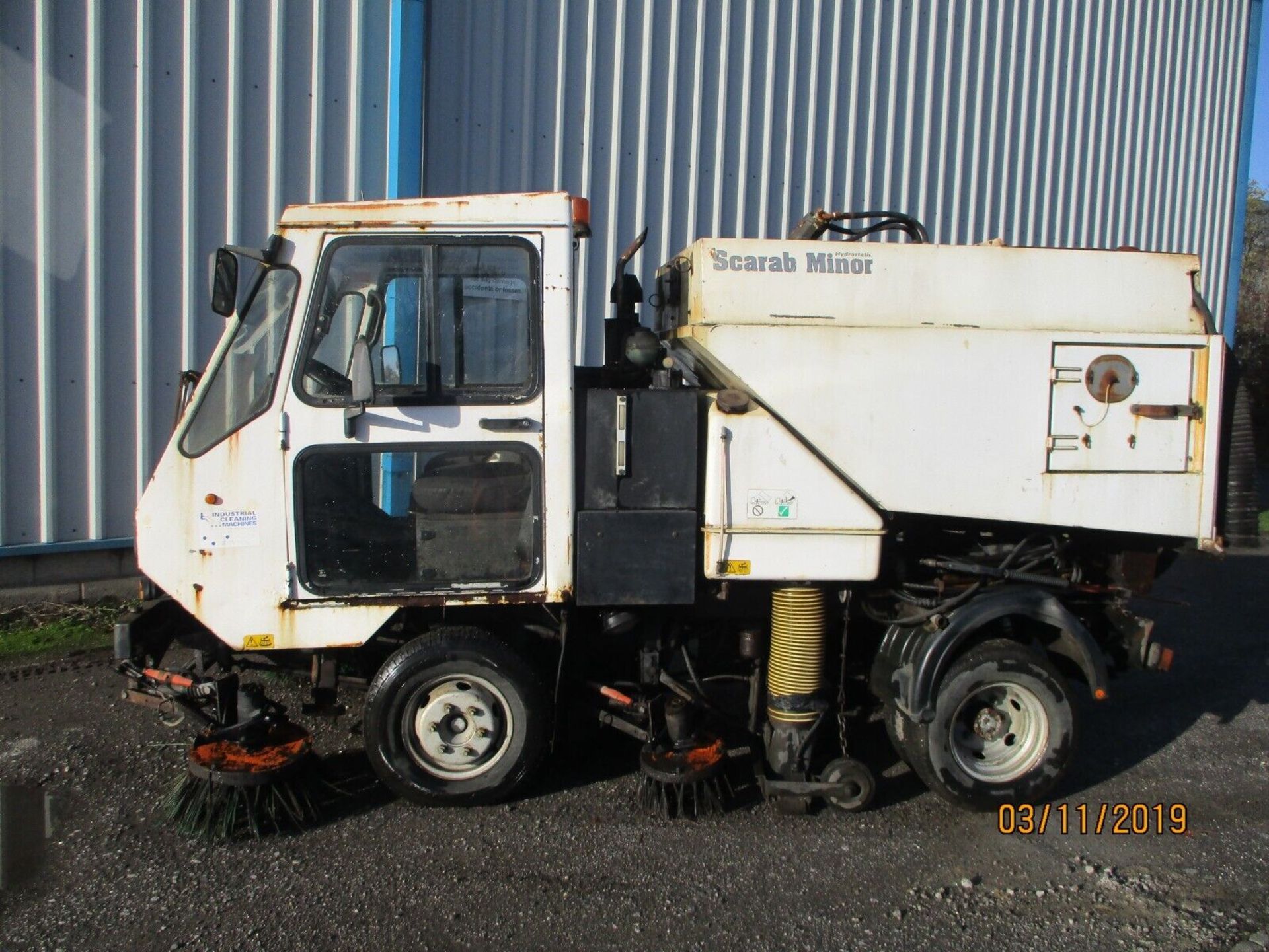 SCARAB MINOR ROAD SWEEPER DIESEL STREET CLEANER JOHNSTON - Image 10 of 11