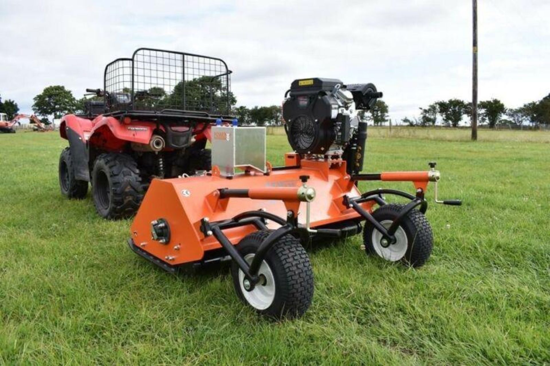 FLAILMASTER ATV150: UNLEASH 22HP MUSCLE ON YOUR MOWING MISSION - Image 7 of 9