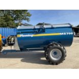 2023 NEW FLEMING MS700 MUCK SPREADER. HYDRAULIC BRAKES. HYDRAULIC TOP LID.