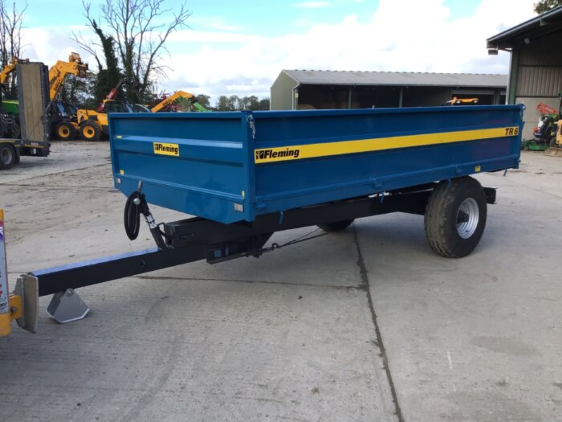 FLEMING TR6 TIPPING TRAILER