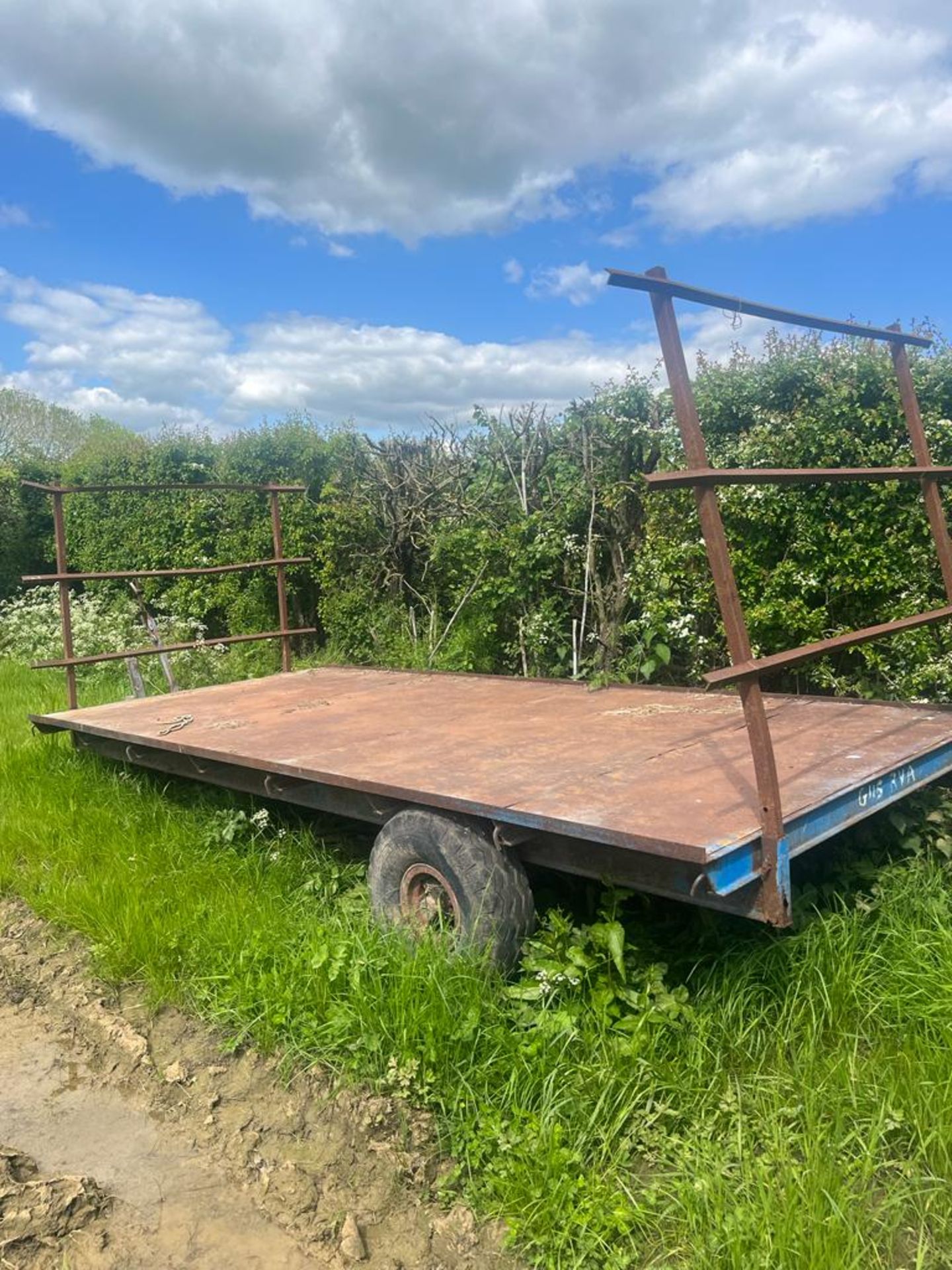 15FT BALE TRAILER