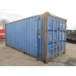 SHIPPING CONTAINER 20 FEET LONG X 8 FEET WIDE
