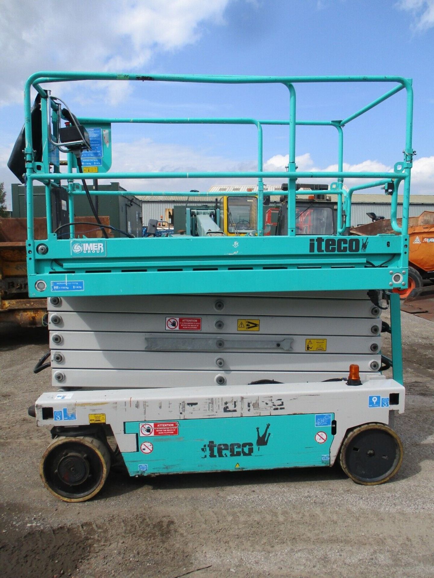 2013 IMER ITECO IT 12122 SCISSOR LIFT YEAR 2013 - Bild 3 aus 12