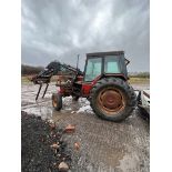 LOADER TRACTOR START RUNS AND DRIVES