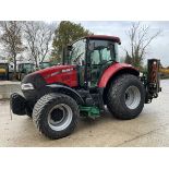 CASE IH 95U FARMALL WITH RANSOMES HYDRAULIC 5/7 MK IV GANG MOWER