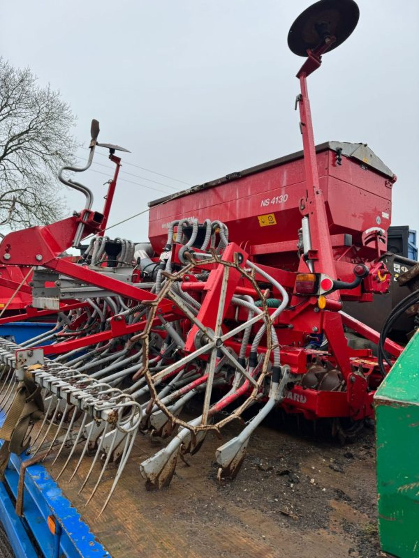 HOWARD 3M POWER HARROW C/W NORDSTEN DRILL