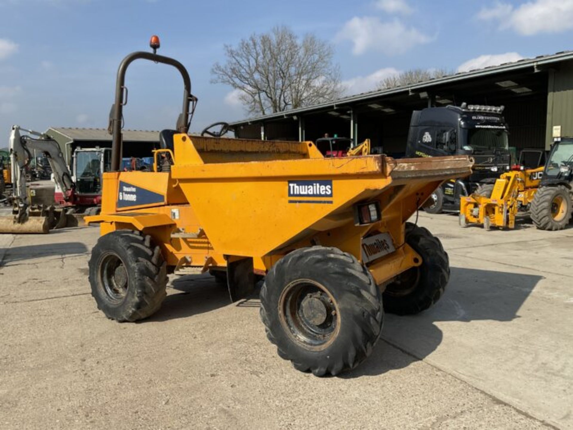 THWAITES MACH 865. 6 TON DUMPER. 2377 HOURS YEAR 2014 - Bild 6 aus 9