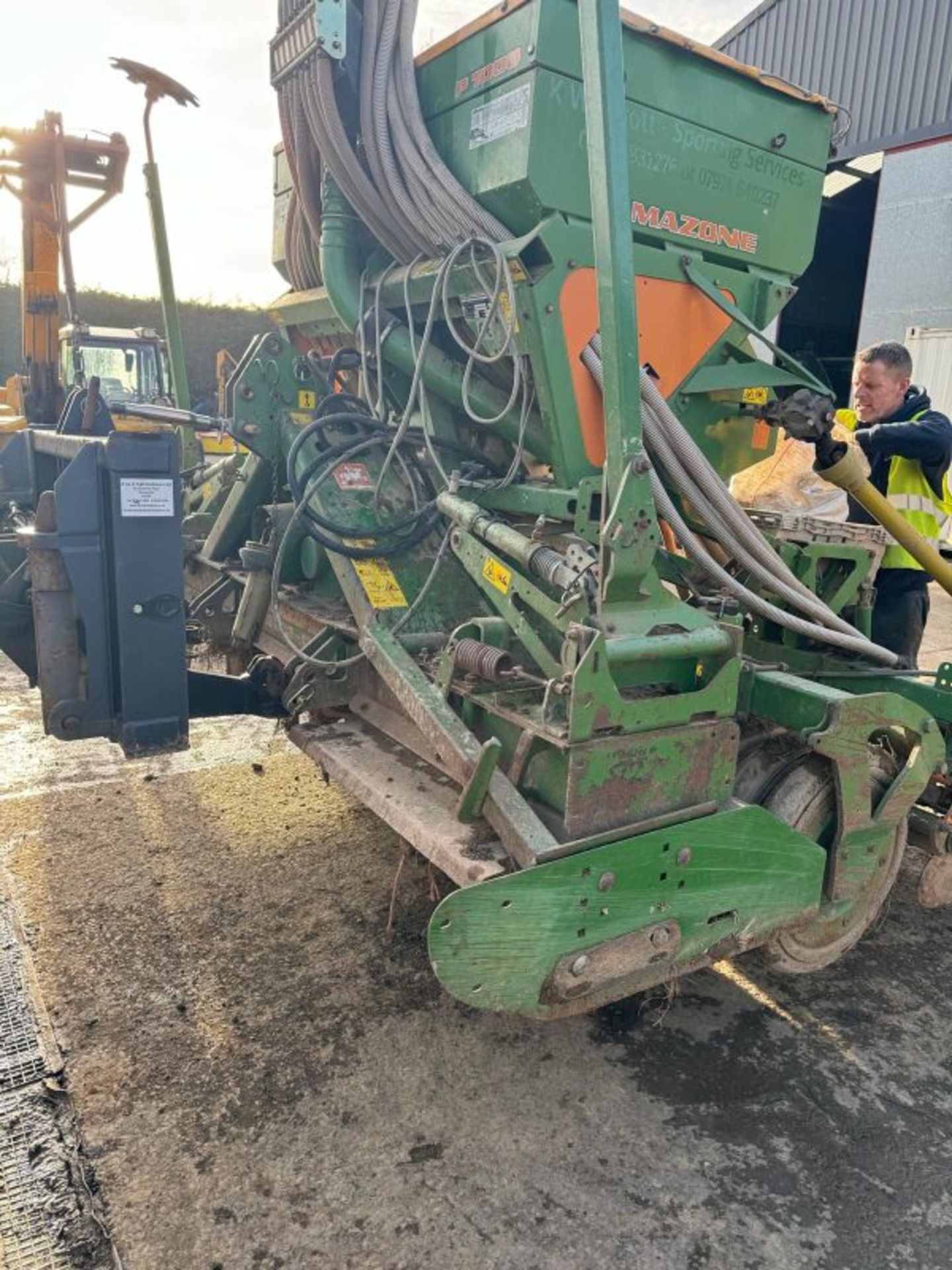 AMAZONE AD303 POWER HARROW DRILL COMBINATION - Bild 5 aus 5