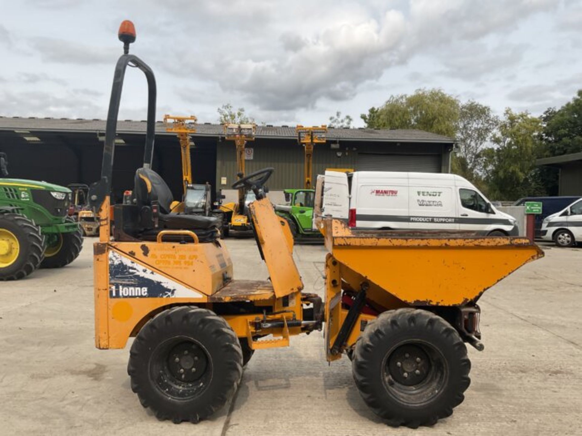 THWAITES MACH 201 TONNE STRAIGHT TIP DUMPER. - Bild 5 aus 9