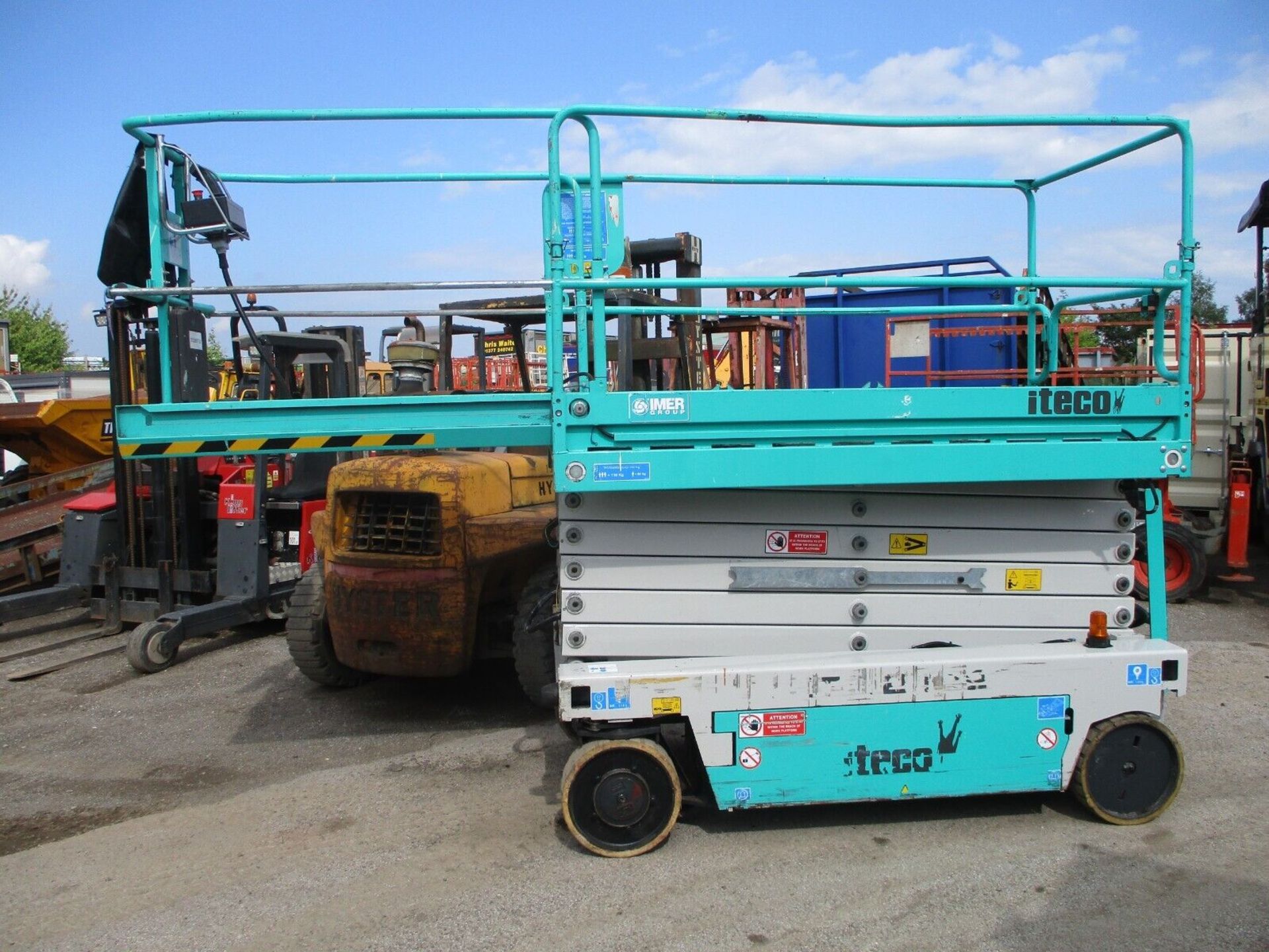 2013 IMER ITECO IT 12122 SCISSOR LIFT YEAR 2013 - Bild 9 aus 12