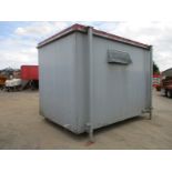 12 FOOT LONG SHIPPING CONTAINER TOILET BLOCK
