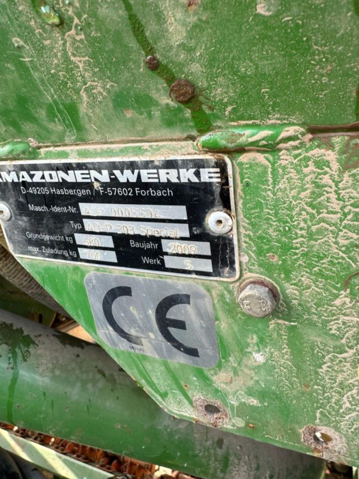 AMAZONE AD303 POWER HARROW DRILL COMBINATION - Bild 4 aus 5