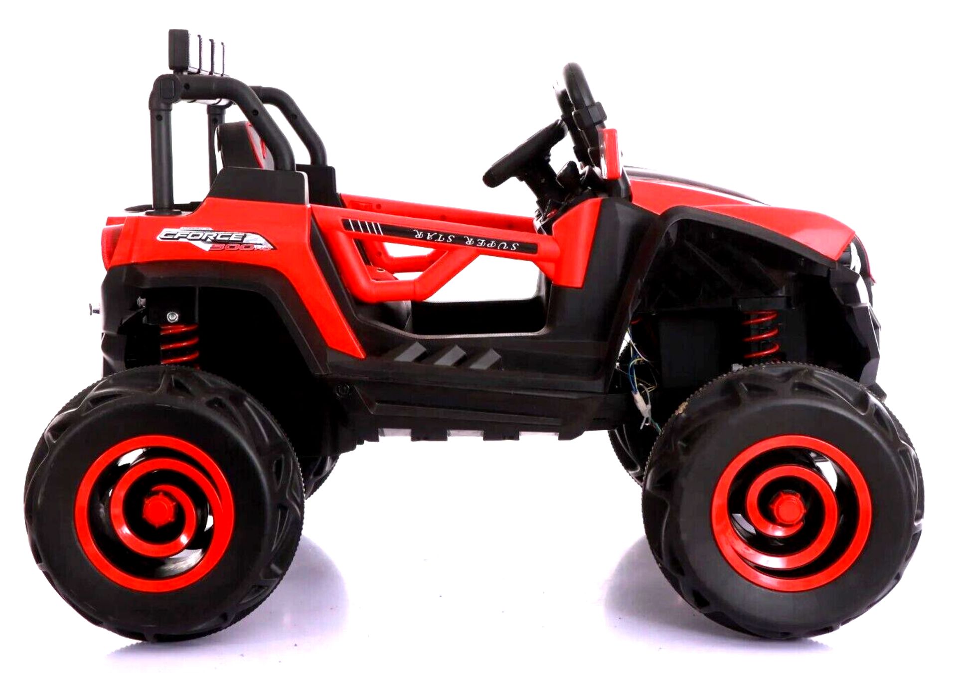 RED 4X4 ATV/UTV KIDS BUGGY JEEP ELECTRIC CAR WITH REMOTE BRAND NEW BOXED - Bild 4 aus 4