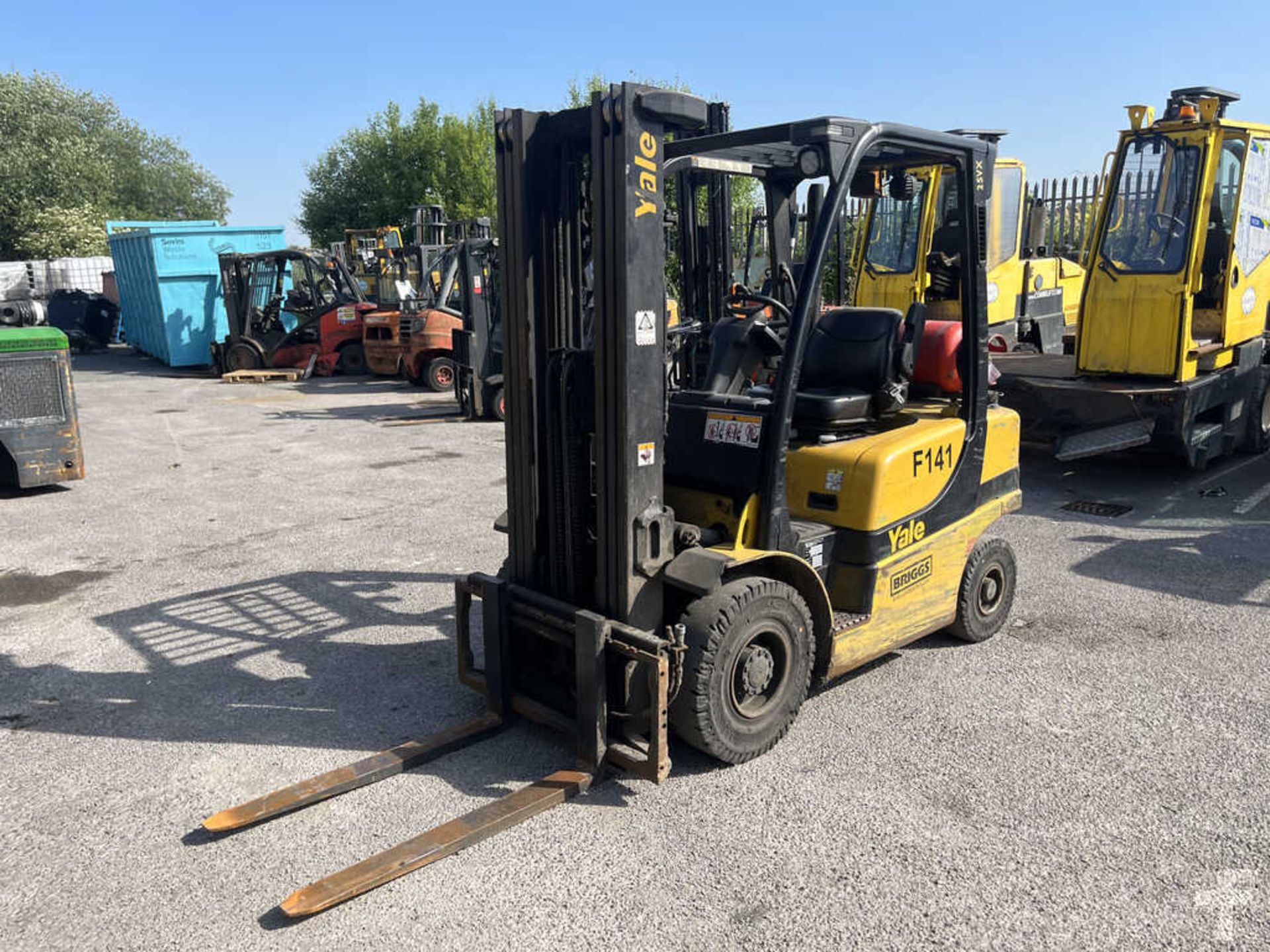 LPG FORKLIFTS YALE GLP25VX - Image 2 of 6