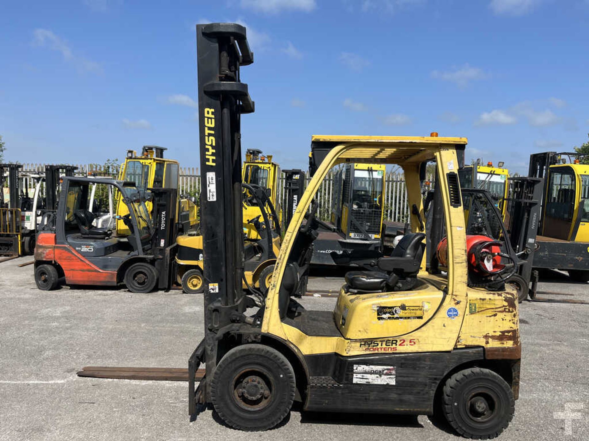 2008 LPG FORKLIFTS HYSTER H2.5FT