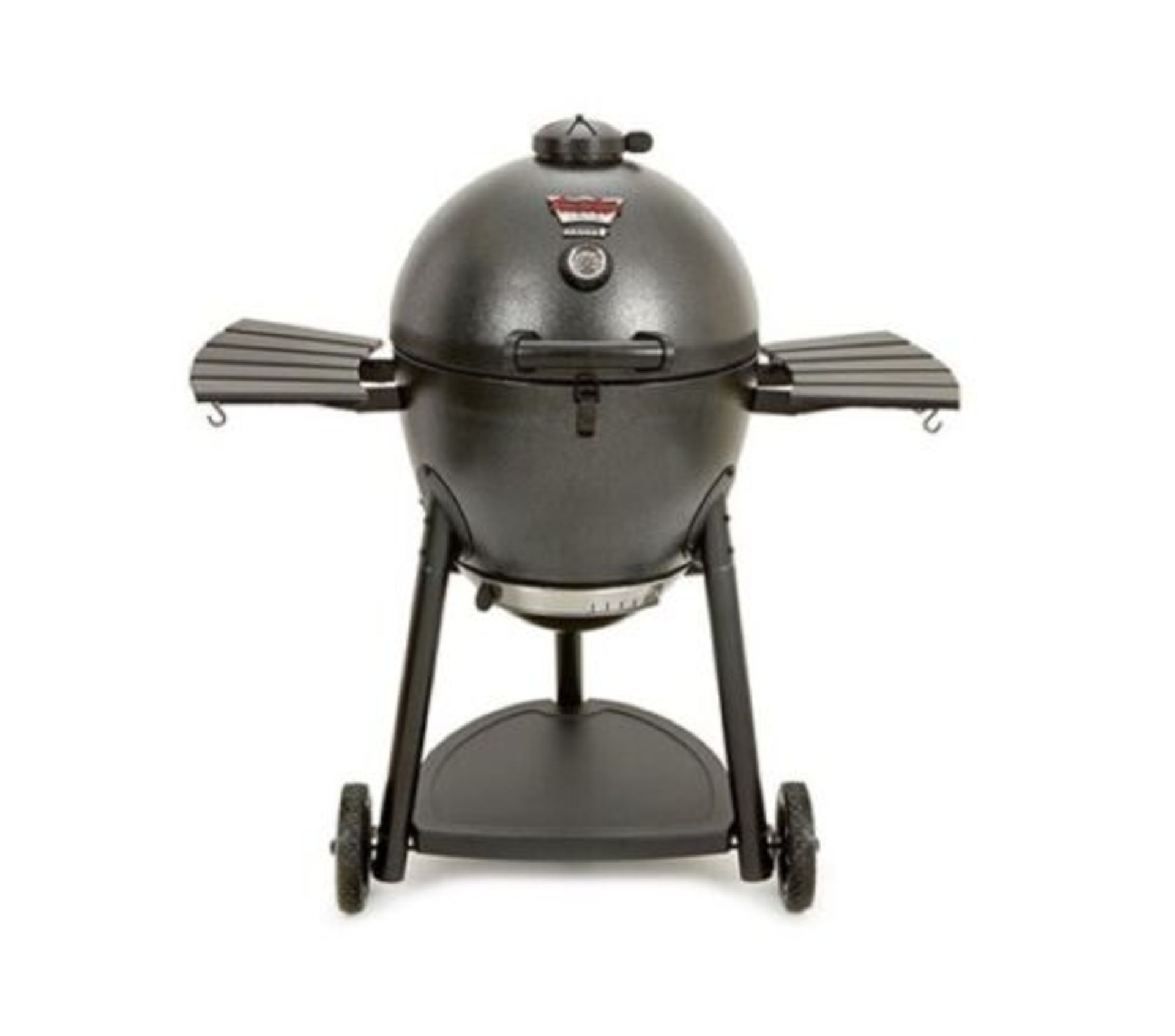 BRAND NEW CHAR GRILLER 16620 AKORN KAMADO KOOKER CHARCOAL BARBECUE GRILL AND SMOKER, BLACK - Image 5 of 6