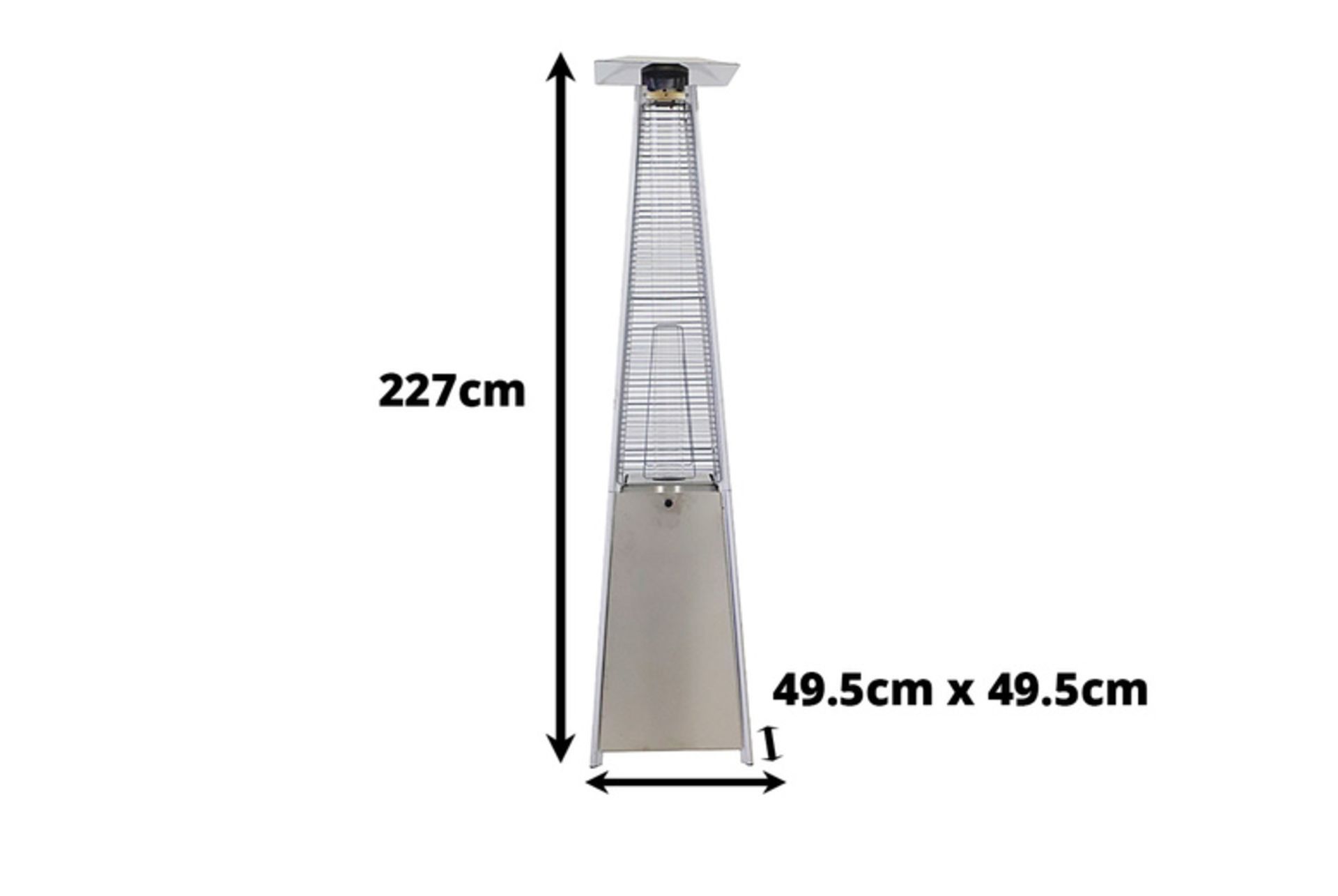 FREE DELIVERY - OUTDOOR PYRAMID GAS PATIO HEATER - Image 3 of 3