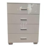 BRAND NEW CHEST OF DRAWERS HIGH GLOSS , TOP, SIDES AND FRONT