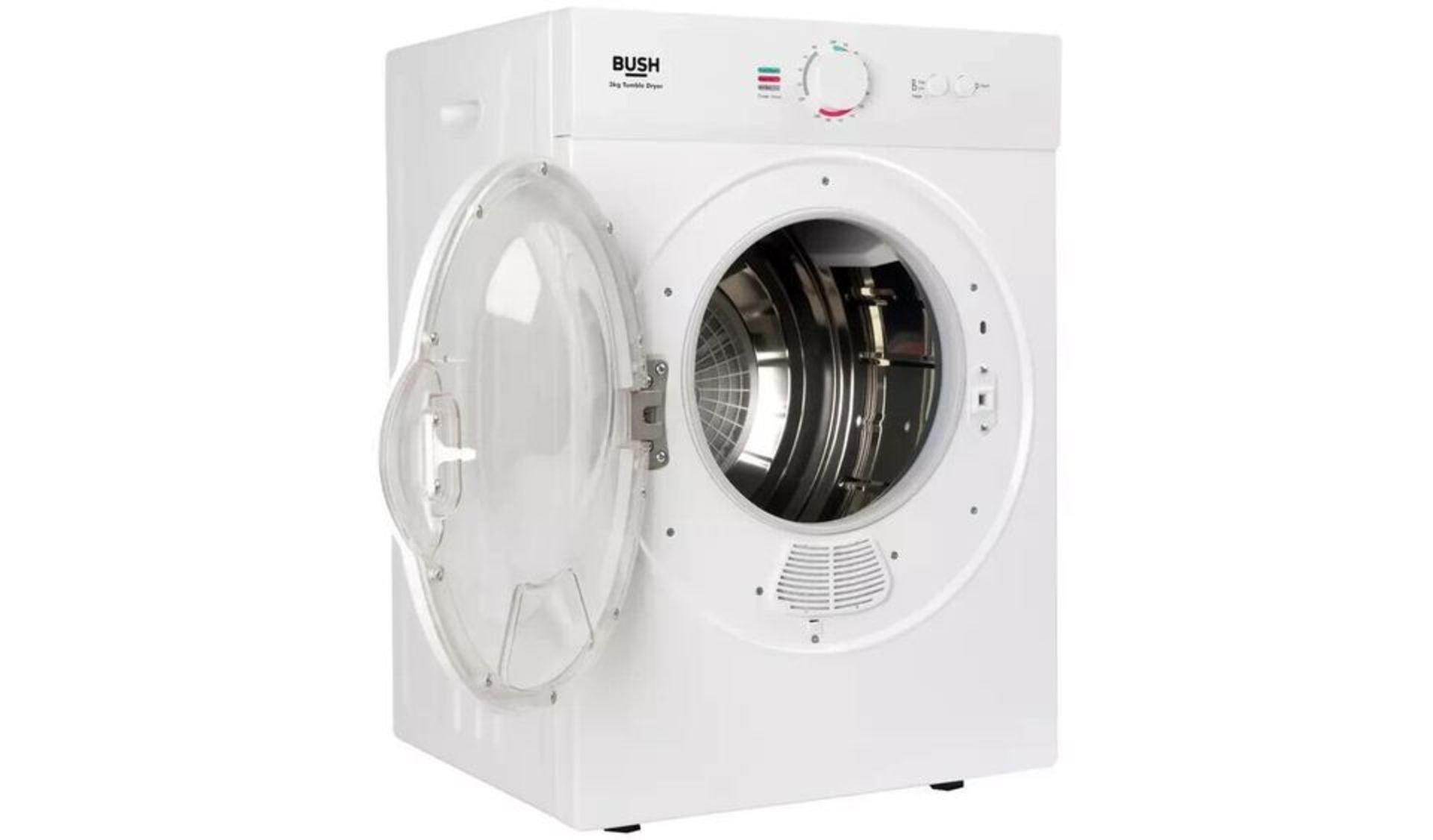 BRAND NEW BUSH TD3CNBW 3KG VENTED TUMBLE DRYER - WHITE