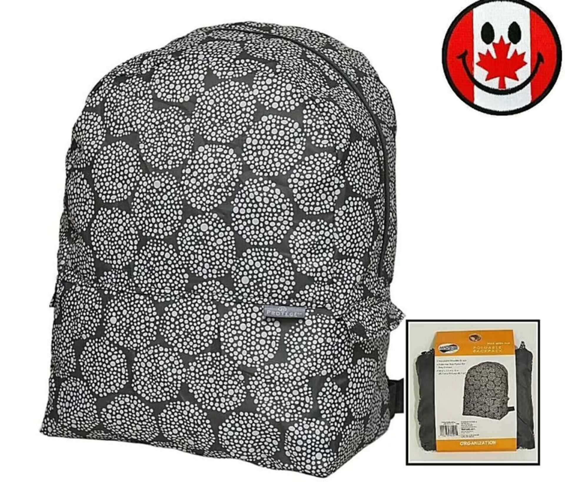 JOBLOT 200 X NEW BACKPACKS - MIX OF RED AND GREY - 45.7 X 40.7CM - - Image 3 of 4