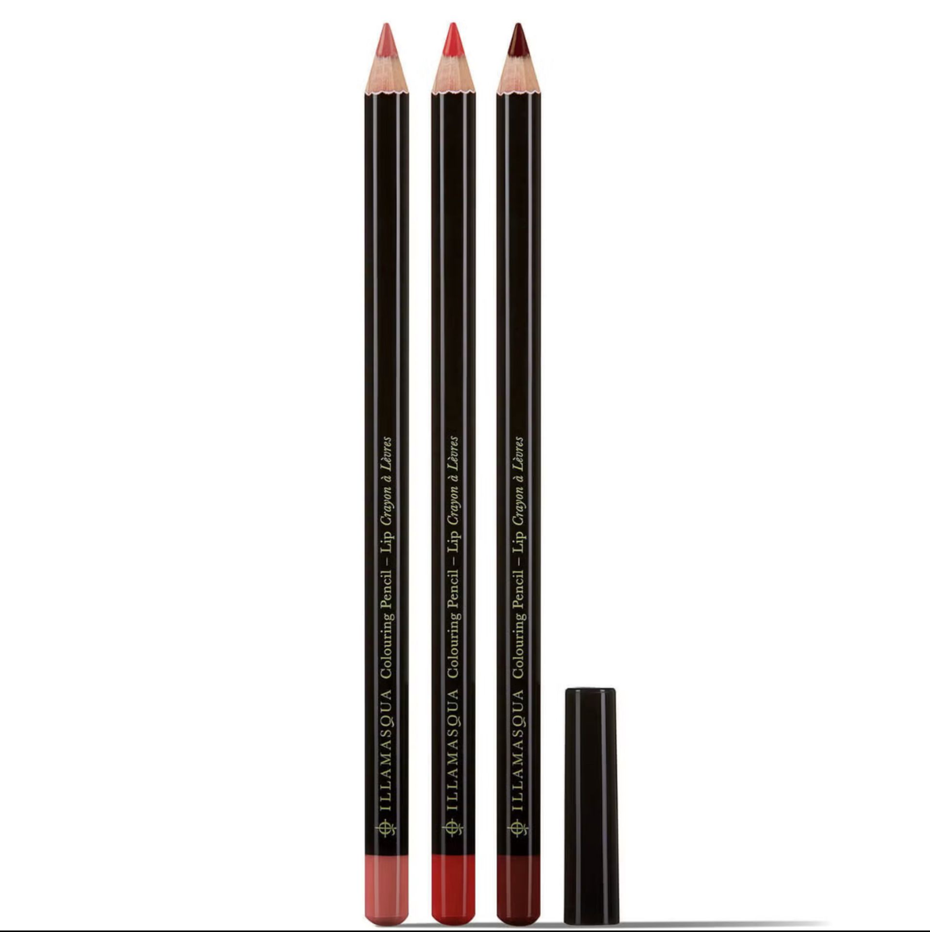 12 X ILLAMASQUA COLOURING PENCIL LIP CRAYON FEISTY SHADE RRP£192