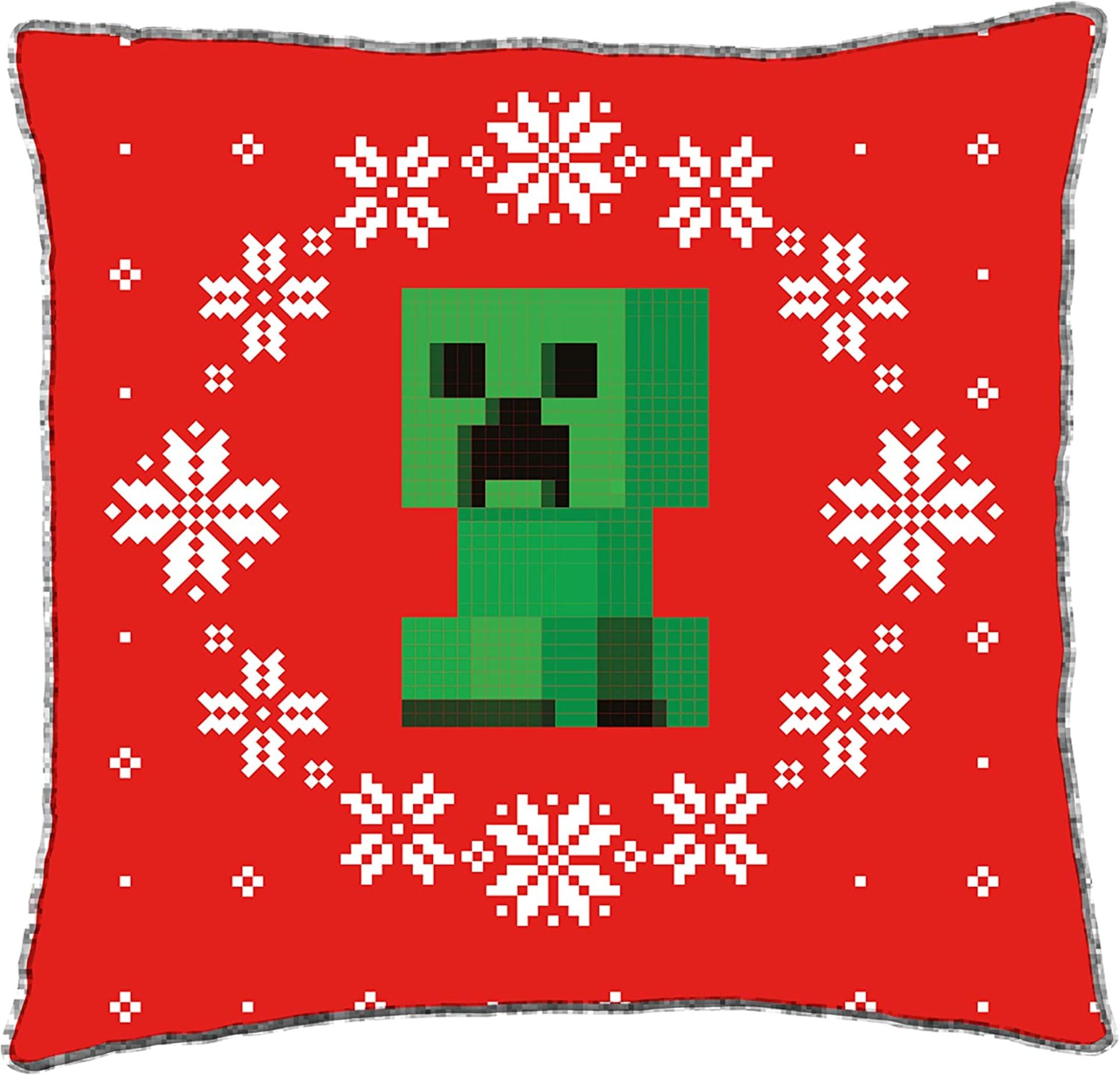 200 X MINECRAFT BRANDED CUSHION REVERSIBLE