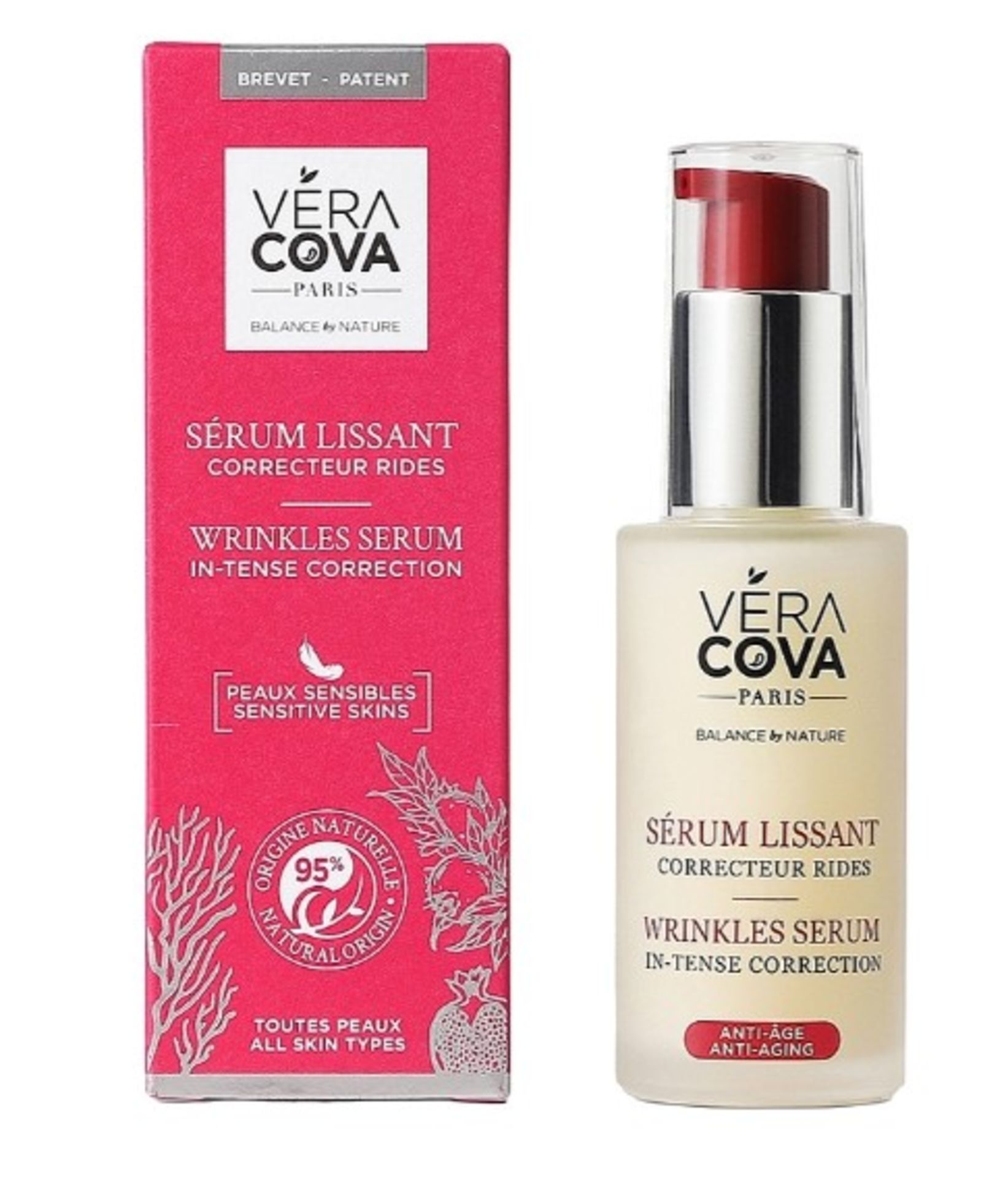 896 X NEW VERACOVA WRINKLES SERUM CORRECTION 30ML