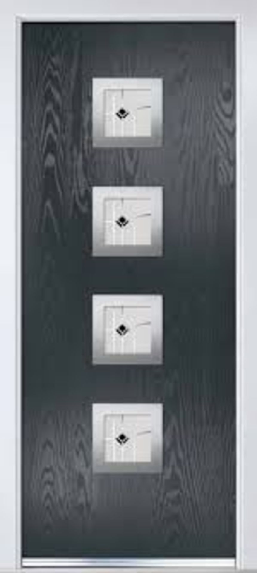10 X COMPOSITE FRONT DOOR SLABS UNFINISHED TRADE LOTS - Bild 4 aus 12