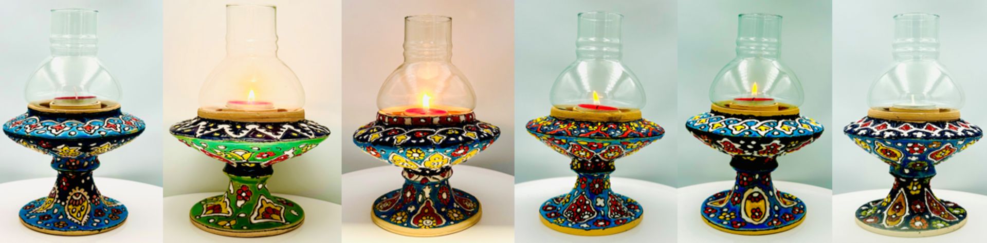 HAND MADE TEALIGHT HOLDER – ASSORTED DESIGNS