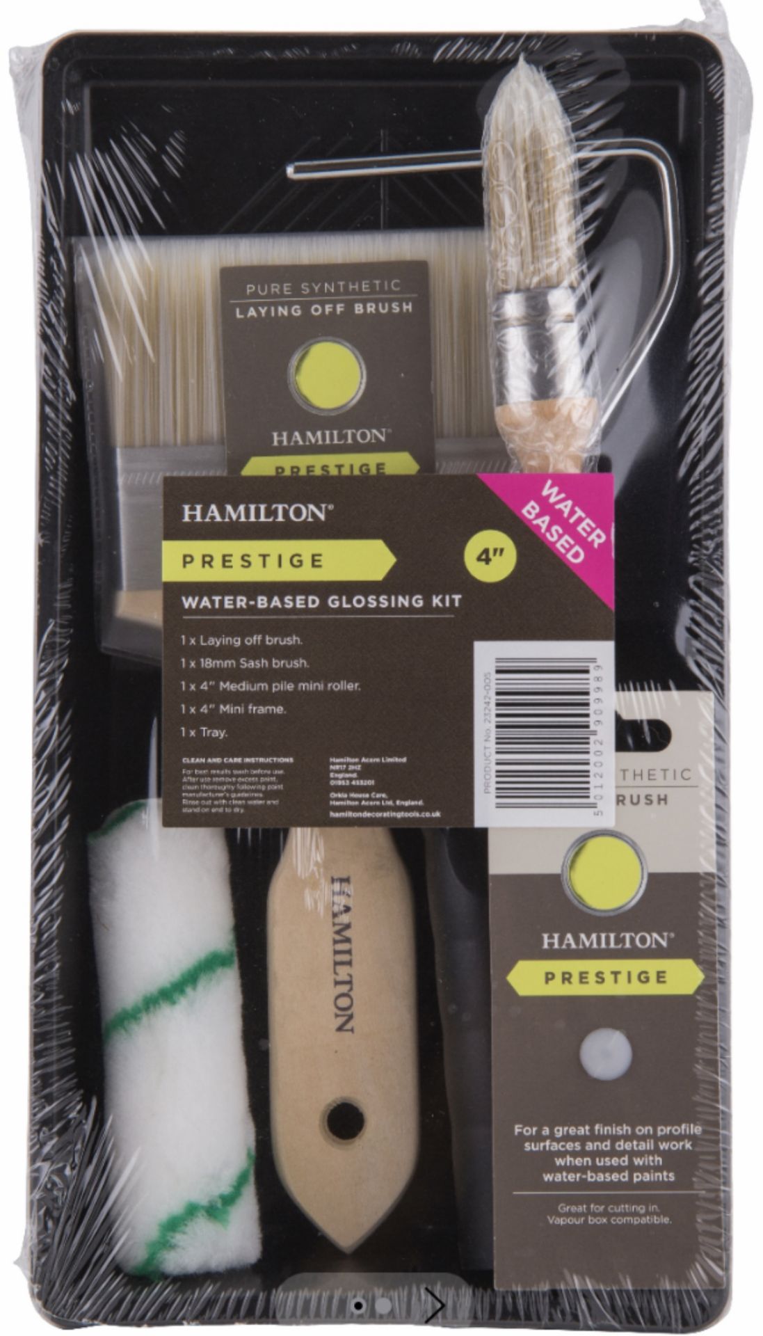 PREMIUM DECORATING 100 PACKS HAMILTON GLOSS SET RRP £999 SASH BRUSH PAINT BRUSHES