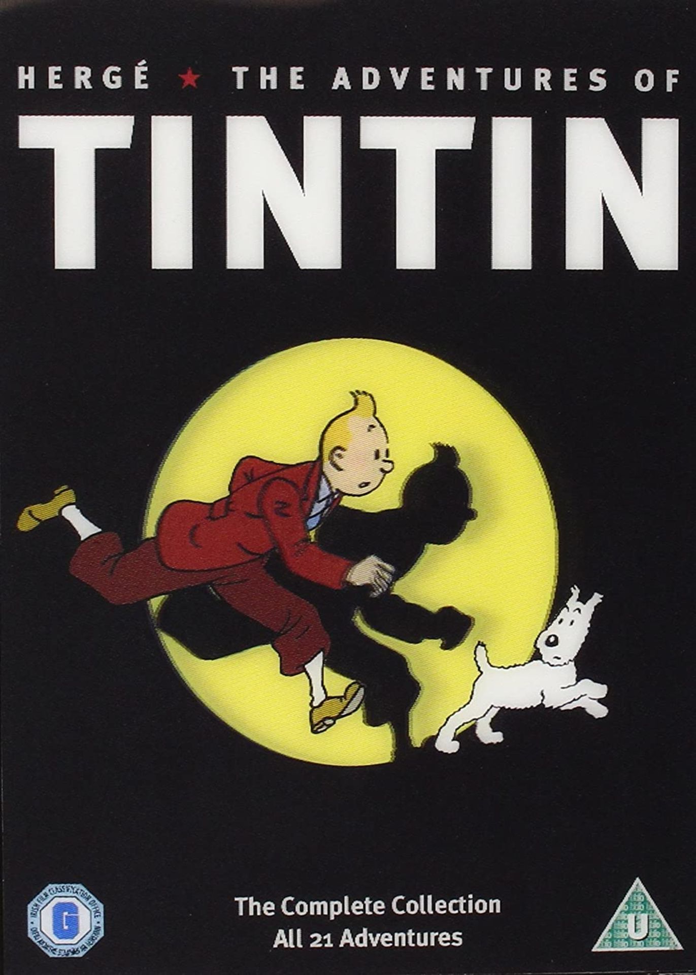 120 X TIN TIN BOX SET DVD