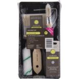 PREMIUM DECORATING 100 PACKS HAMILTON GLOSS SET RRP £999 SASH BRUSH PAINT BRUSHES