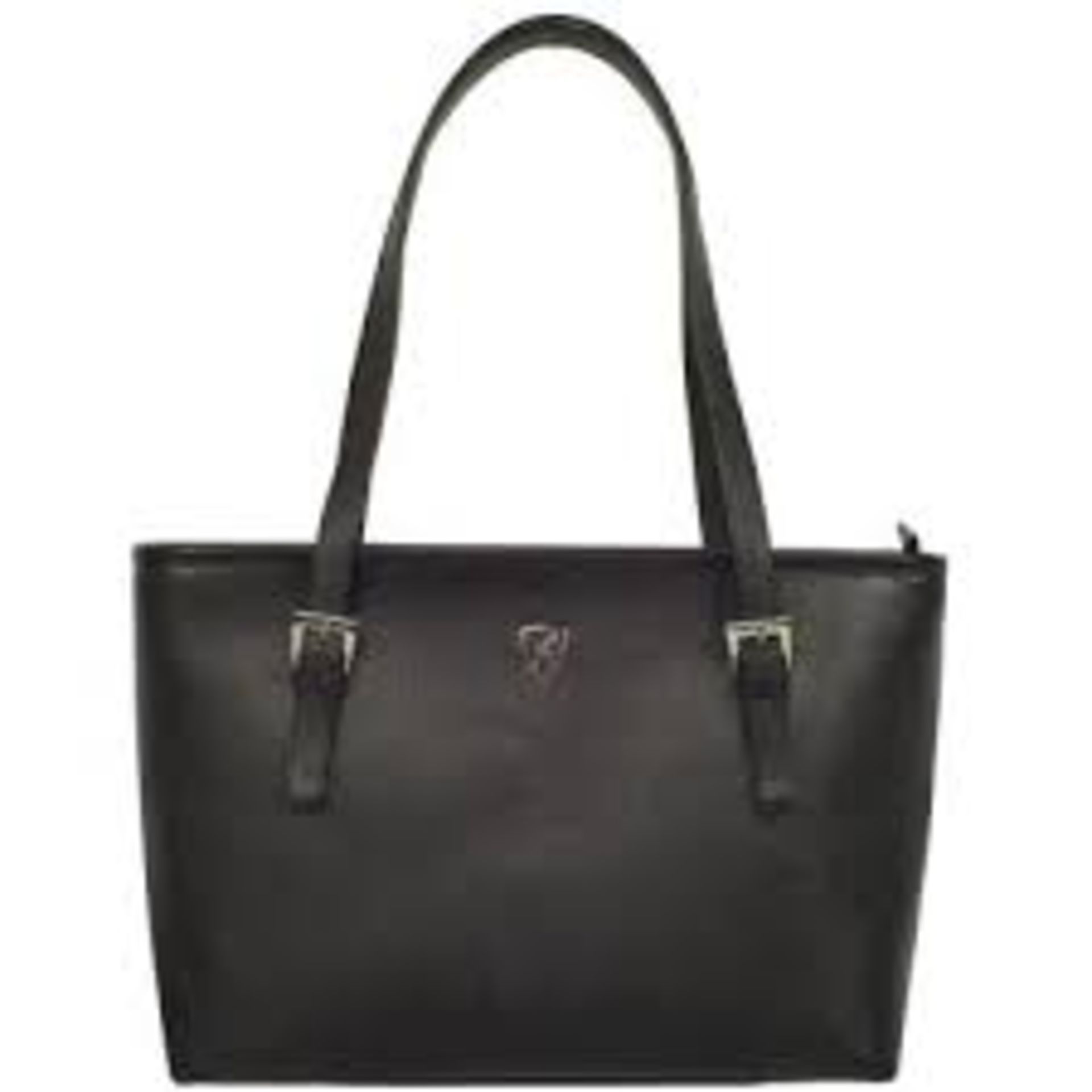 50 X NEW FP BAG+ACC 33,5X13X33 BLACK FAUX LEATHER