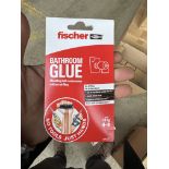 365 FISCHER BATHROOM GLUE SACHETS ADHESIVE NO TOOLS RRP £3K