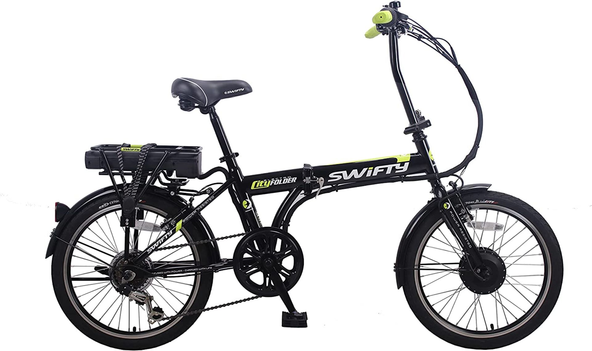 SWIFTY CITY FOLDER ELECTRIC BIKE 20" WHEEL RRP £700