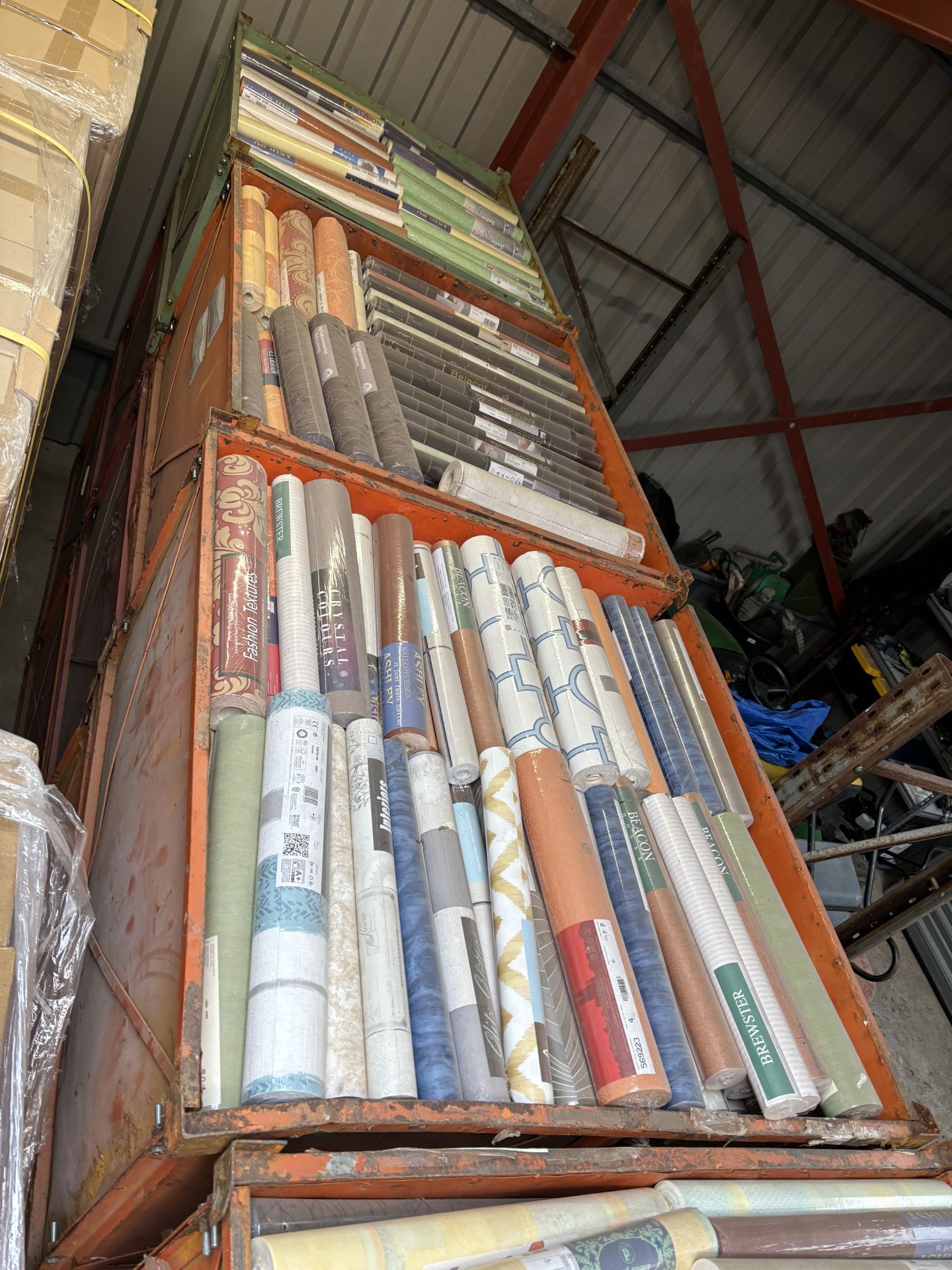 APPROX 14,000 ROLLS OF WALL PAPPER RRP £148,000.00
