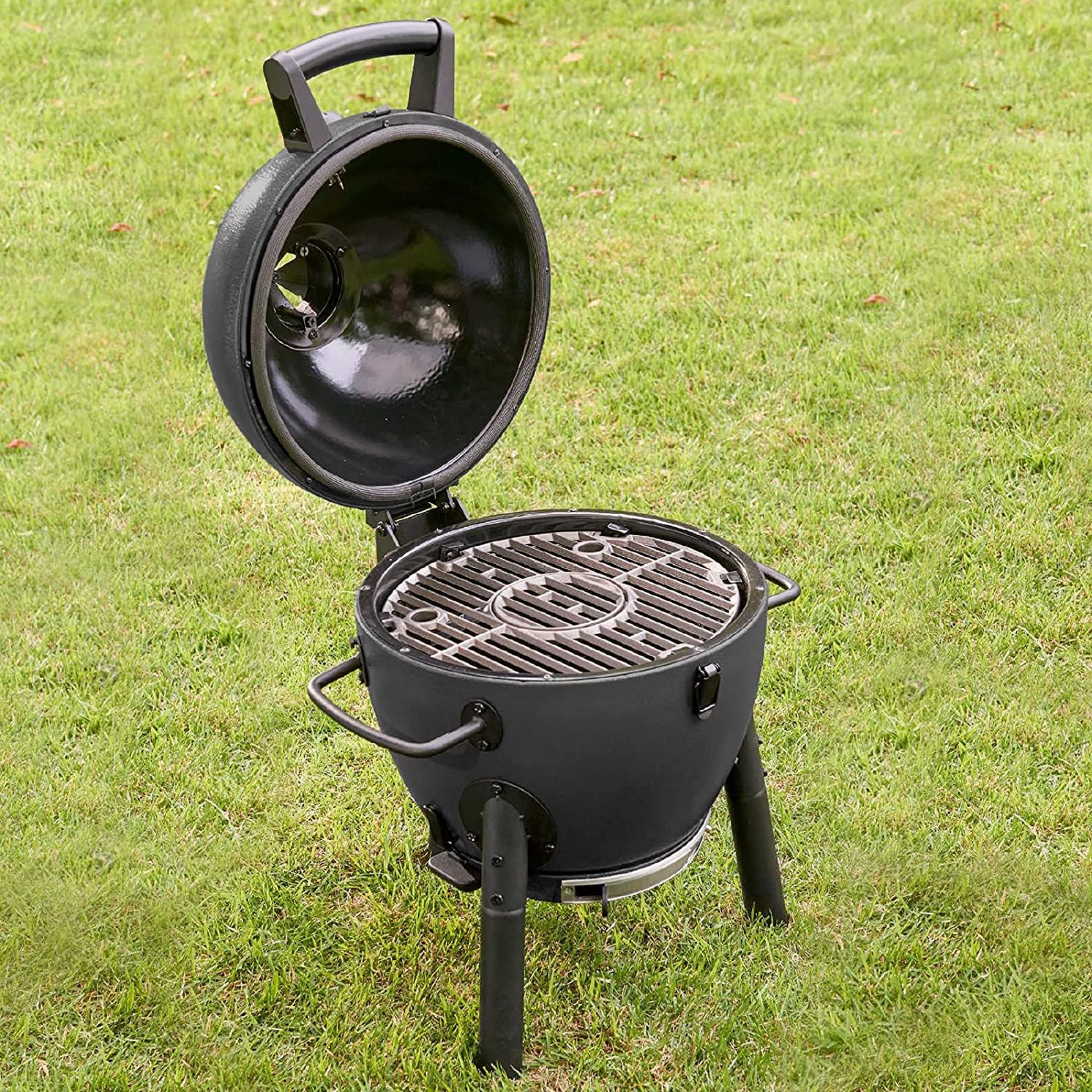 BRAND NEW GENUINE CHAR-GRILLER AKORN JUNIOR KAMADO BBQ - Bild 5 aus 7