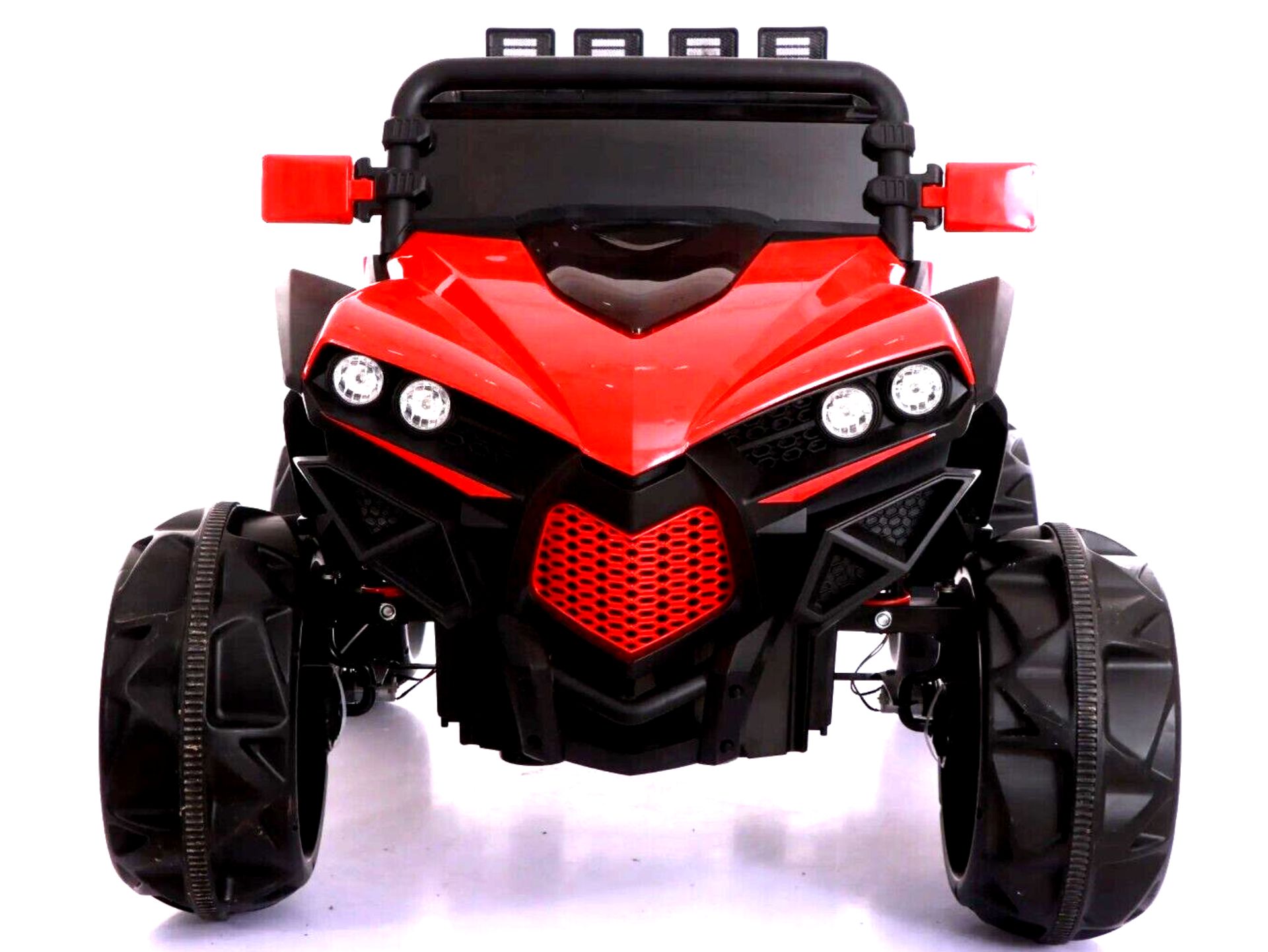 10 X RED 4X4 ATV/UTV KIDS BUGGY JEEP ELECTRIC CAR WITH REMOTE BRAND NEW BOXED - Bild 2 aus 4