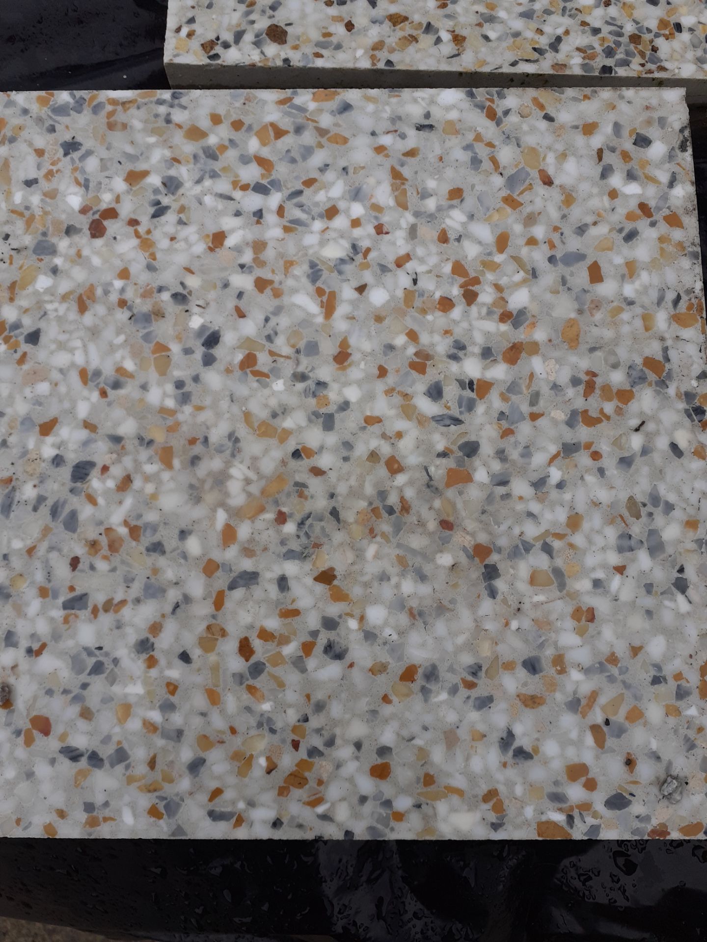 1 PALLET OF TDE9 TERRAZZO FLOOR TILES - 24 SQ YRDS PER PALLET - RRP £1000 PER PALLET