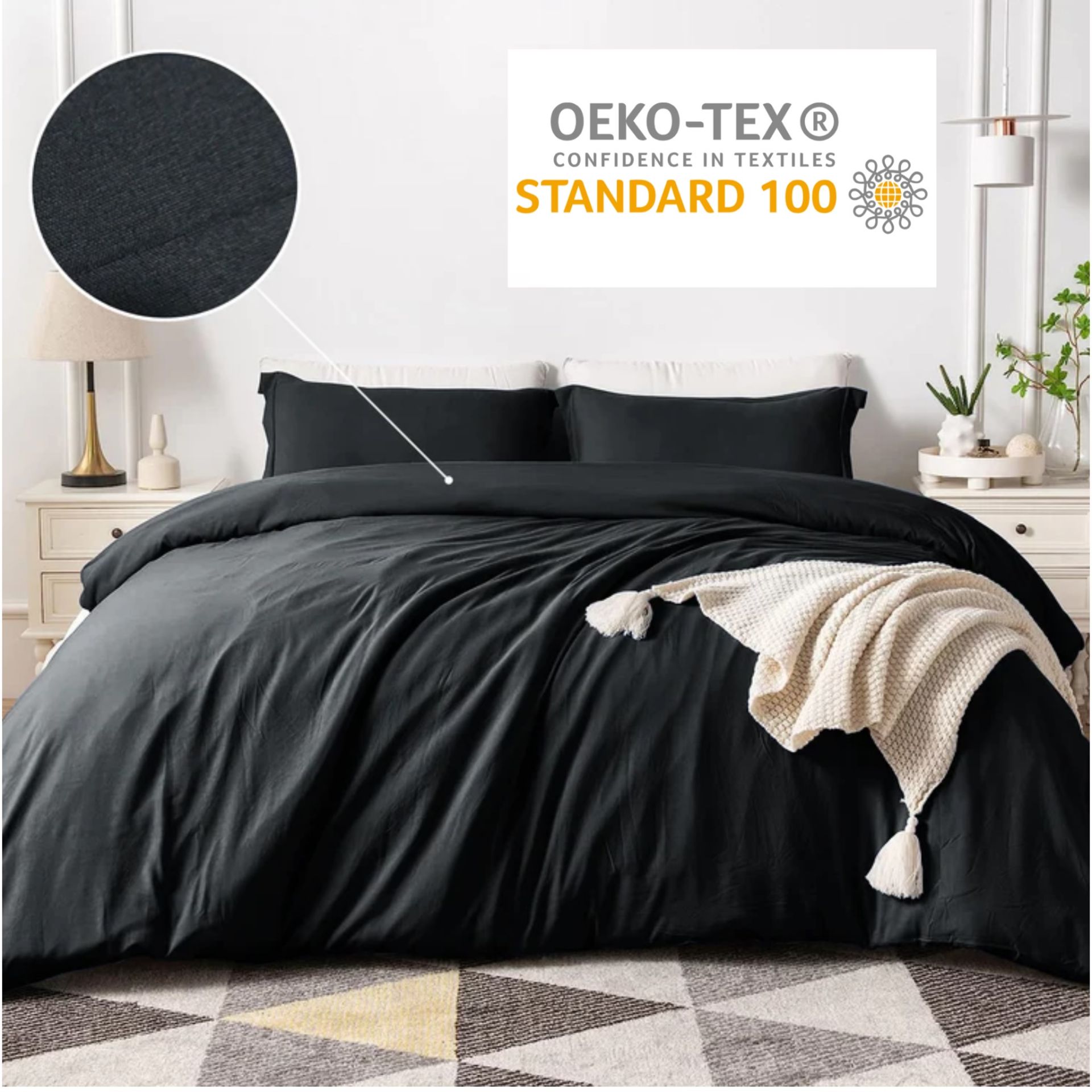 90 X DUVET COVER SET 155X220 CM RRP £1200 -