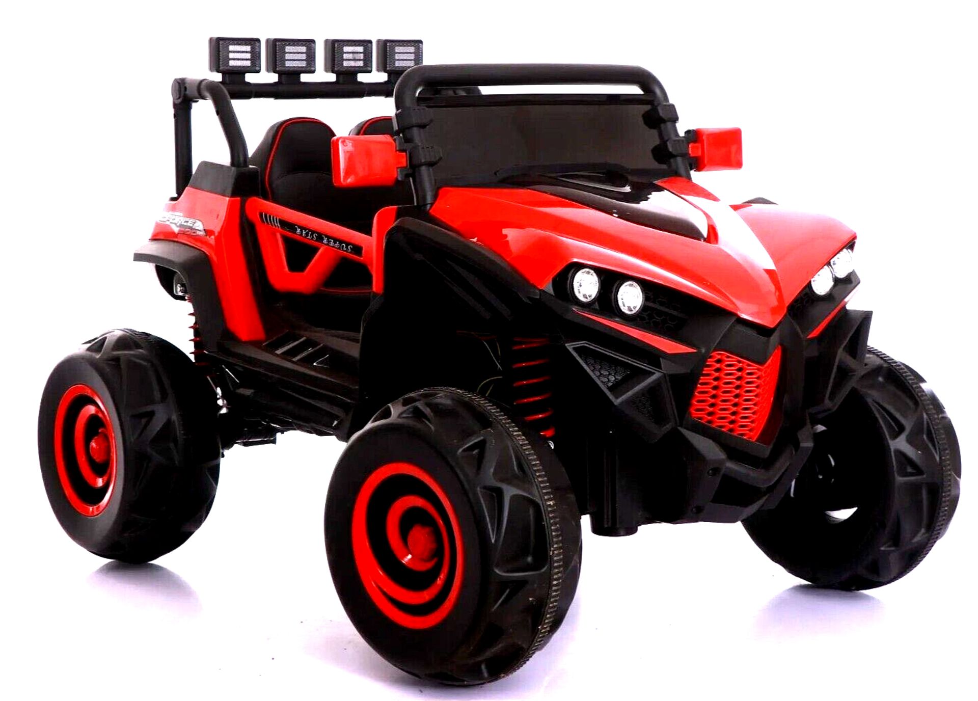 5 X NEW RED 4X4 ATV/UTV KIDS BUGGY JEEP ELECTRIC CAR WITH REMOTE BRAND NEW BOXED