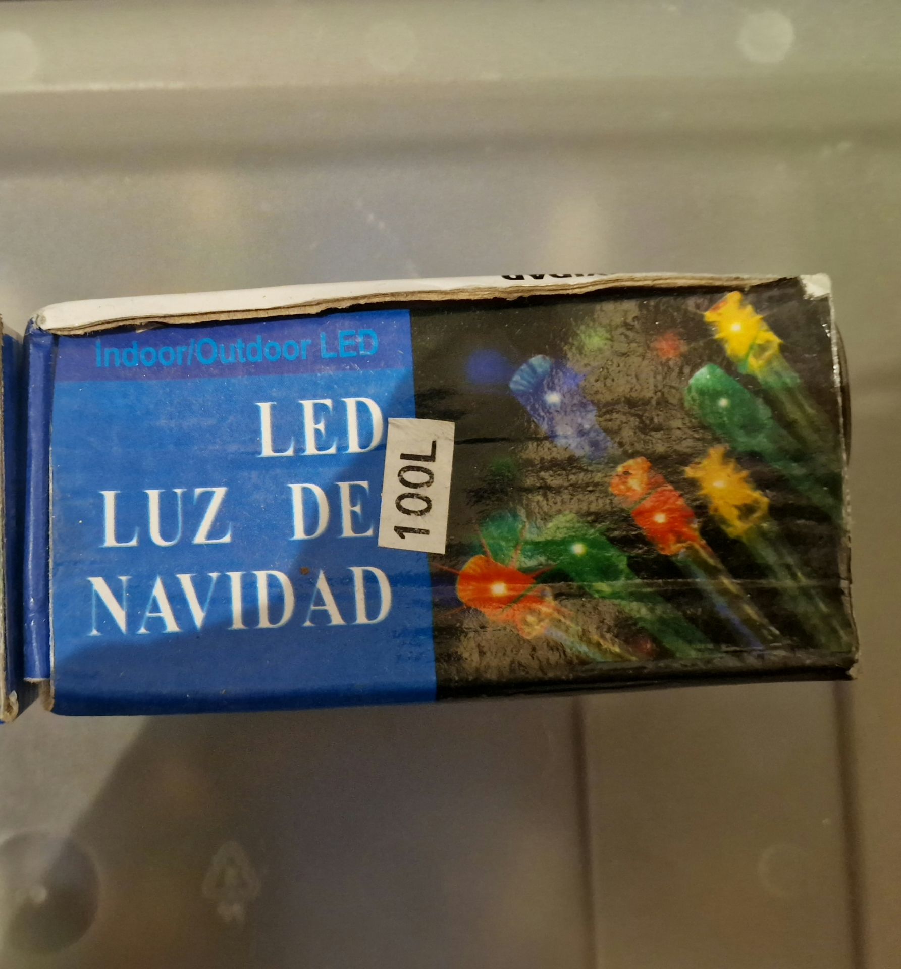 JOBLOT OF 10 X NO VAT - 100 LIGHT, LED DECORATIVE CHRISTMAS LIGHTS - MULTI COLOURED & ELECTRIC - Image 3 of 5