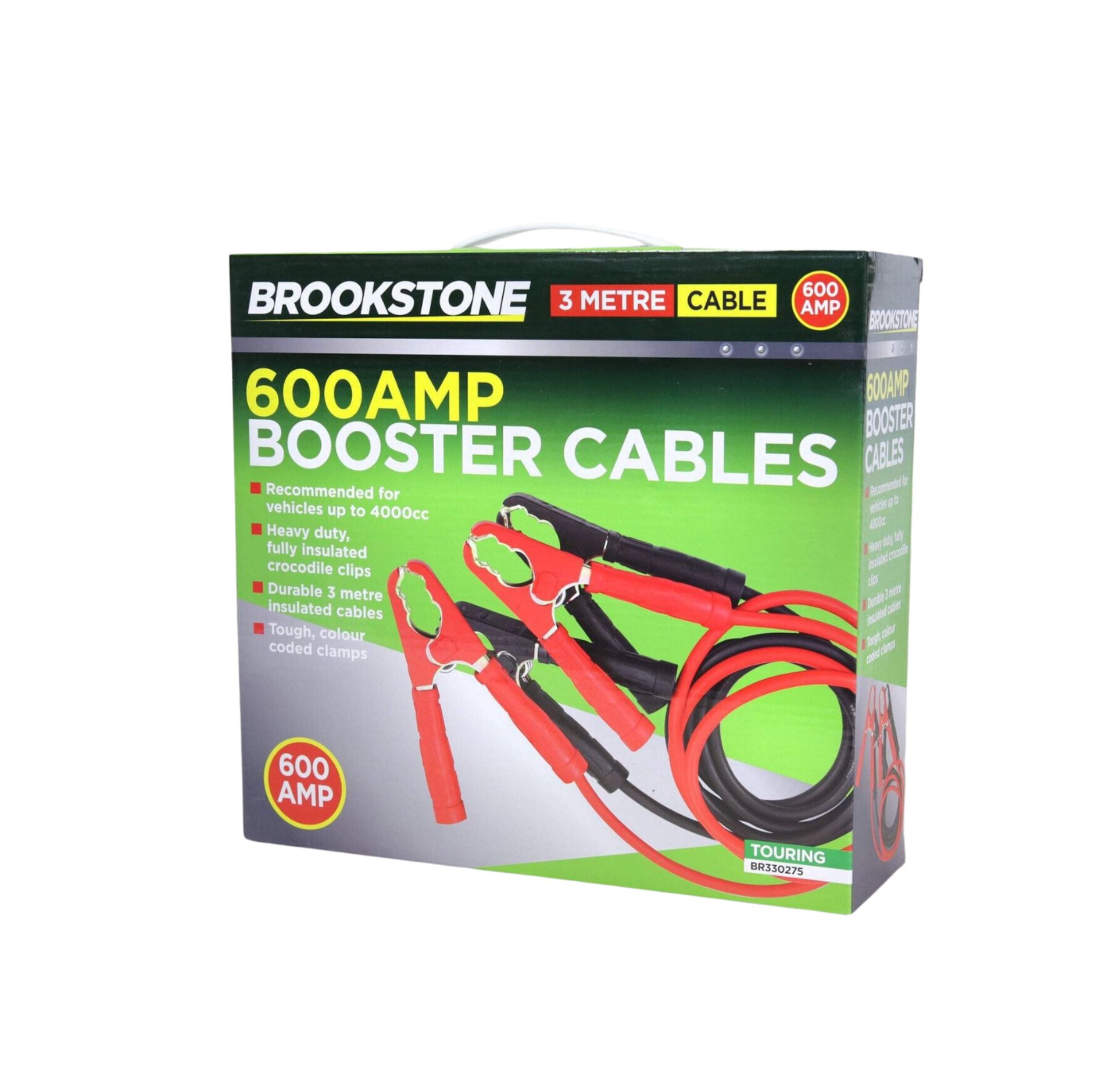 JOBLOT OF 50 BROOK STONE 600AMP BOOSTER CABLES