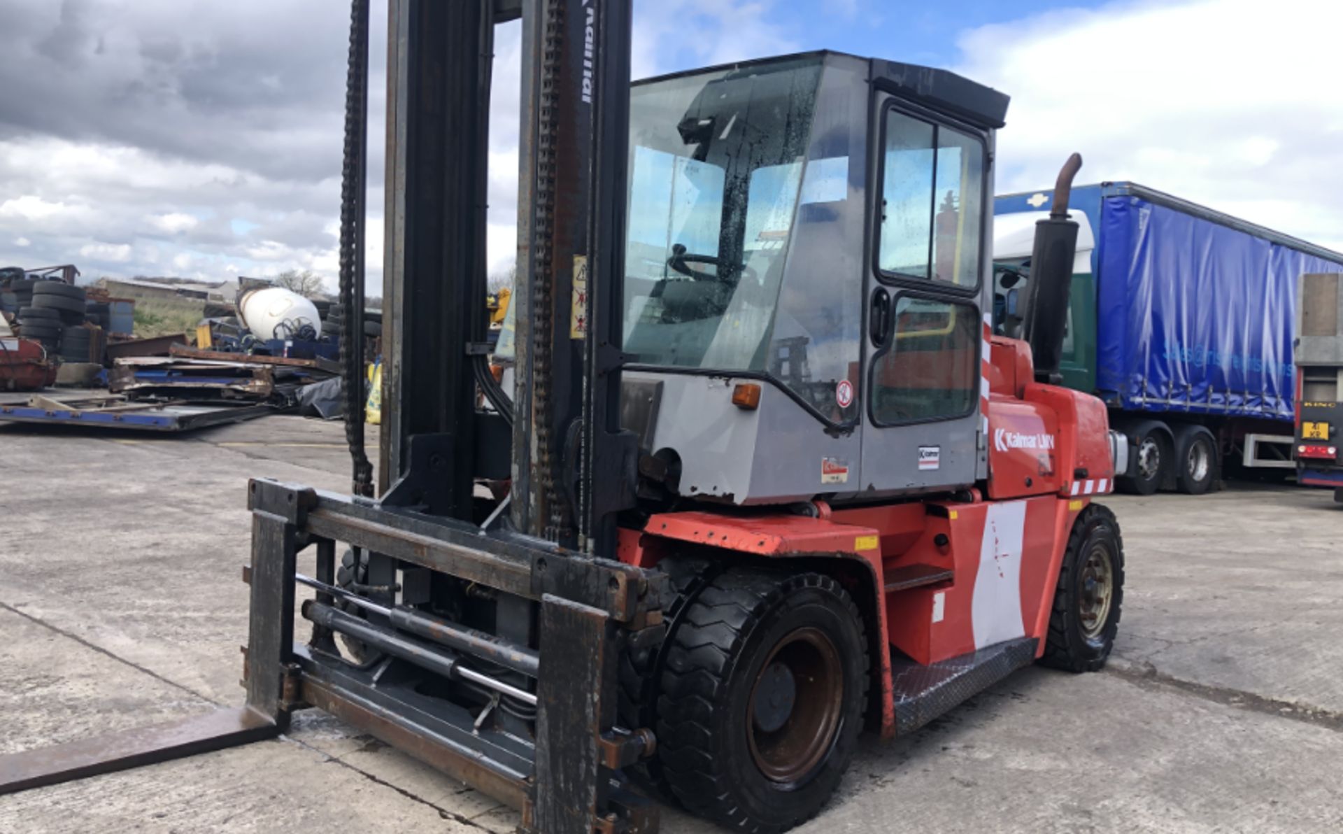 KALMAR DCE 80(8.5 TON) DIESEL FORKLIFT - Image 4 of 10